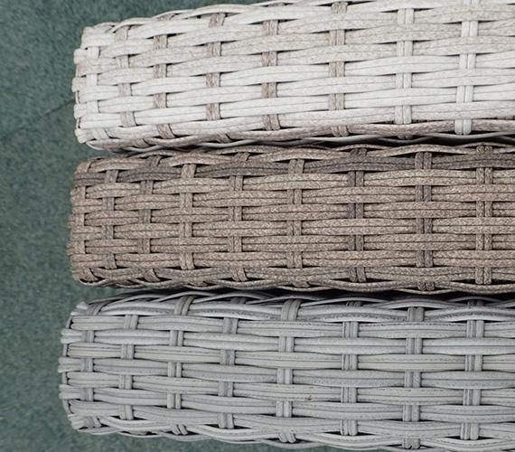 New style of rattan made from polyethylene