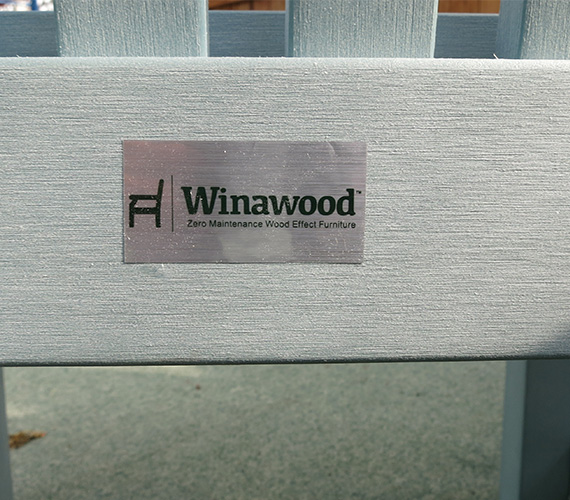 Wood effect composite furniture