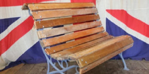 Reclaimed wooden furniture bench