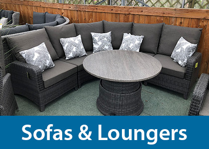 Porch and patio sofa sets