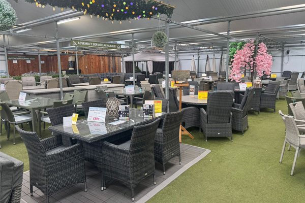 Sapcote Garden Centre showroom, the company behind the guarantee