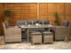 Sapcote Modular Lounge Dining Set in Grey Rattan