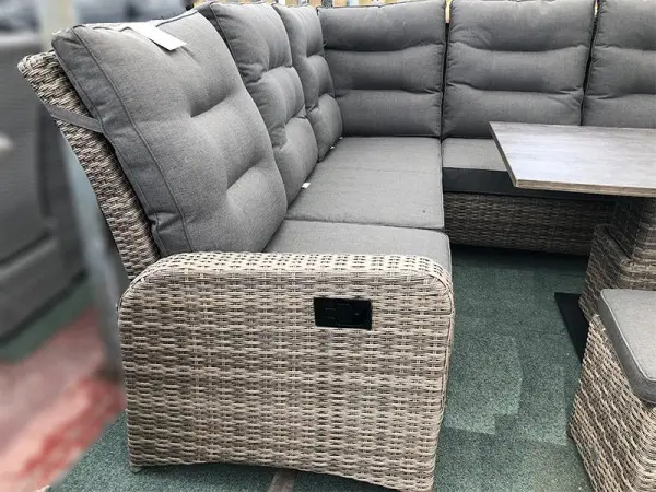 Eight seats, neatly built in