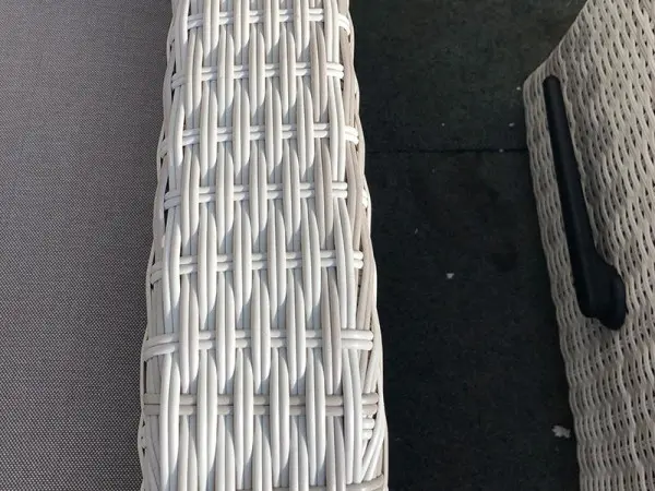 Sun-ready weave: UV-stabilised HDPE rattan