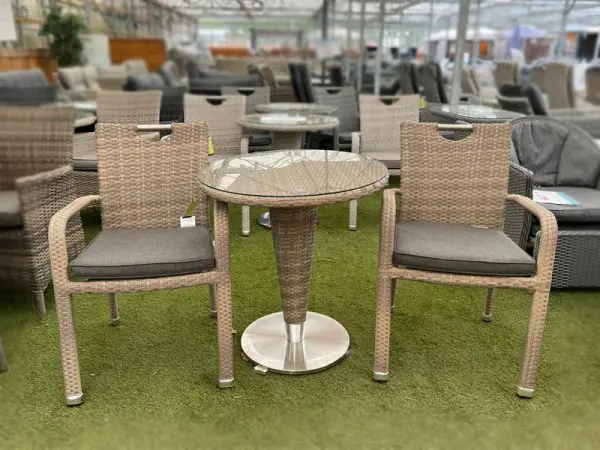 Stack the chairs, get your floor space back