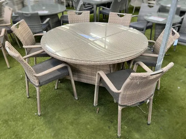 Stack six chairs, reclaim your patio space
