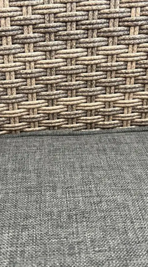 #AskGCS for Sharnford Stacking 6 Seater Round Rattan Dining Set in Cappuccino
