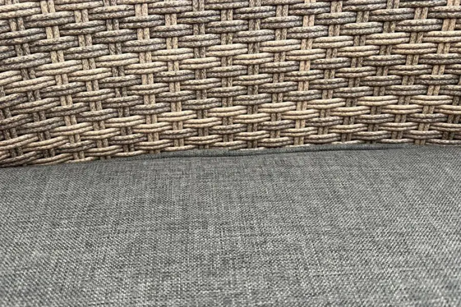 #AskGCS for Sharnford Stacking 6 Seater Round Rattan Dining Set in Cappuccino