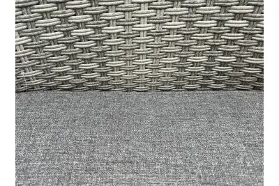 Sharnford Stacking Rattan Bistro Set in Grey
