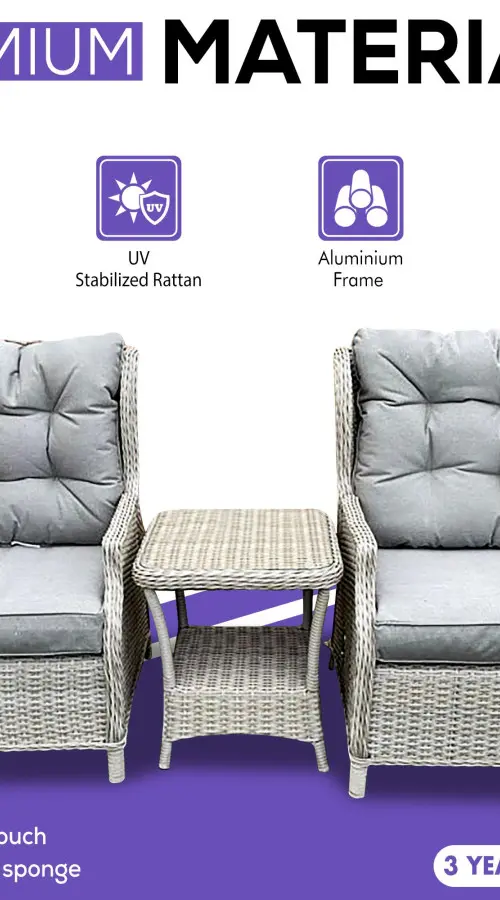 #AskGCS for Sapcote Deluxe Reclining Set in Natural Rattan