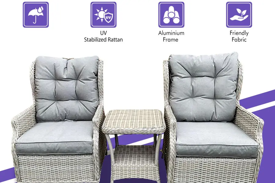 #AskGCS for Sapcote Deluxe Reclining Set in Natural Rattan