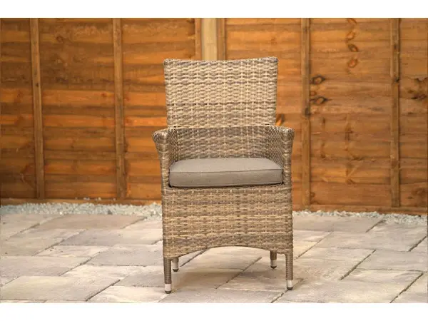Fits the balcony where a full dining set would crowd the space