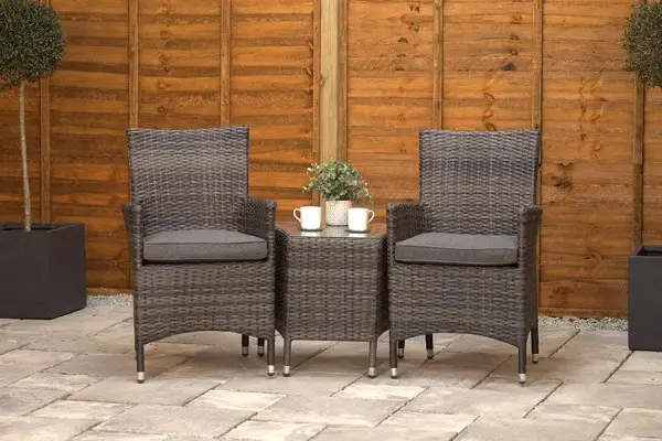 Sapcote Companion Set in Charcoal Rattan