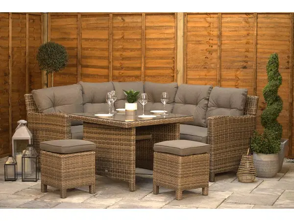 Store the cushions, leave the rest outside