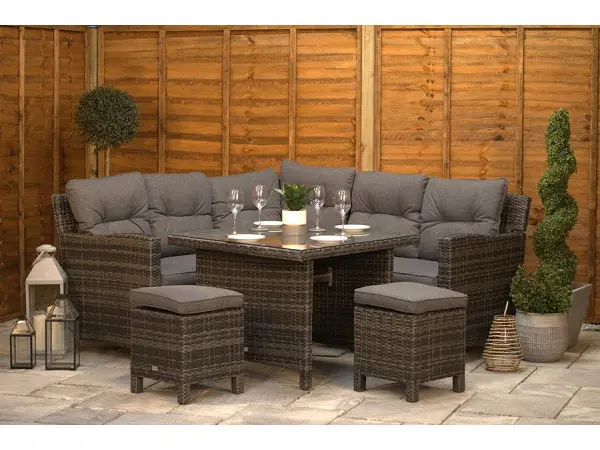 Store the cushions, leave the rest outside