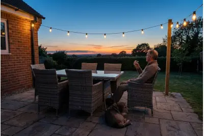 Sapcote 6 Seater Rectangular Dining Set in Grey Rattan