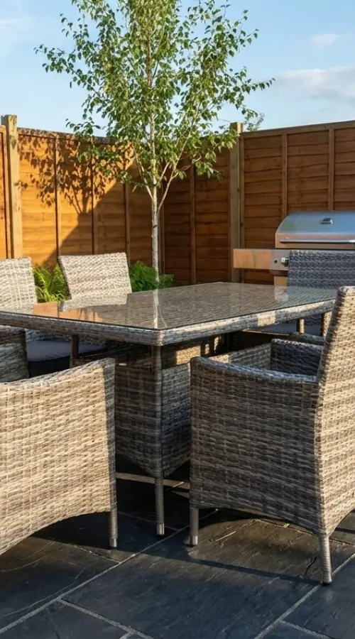 Customer Reviews for Sapcote 6 Seater Rectangular Dining Set in Grey Rattan
