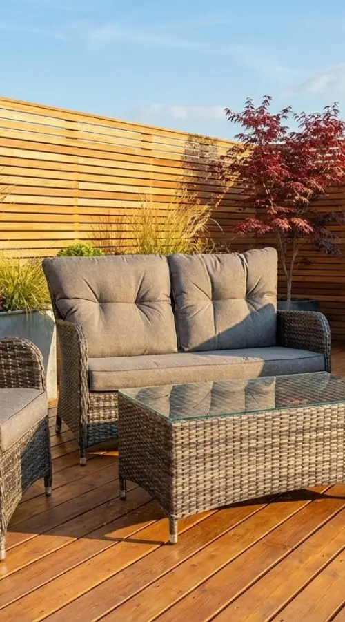 #AskGCS for Sapcote Sofa Lounge Set Dark Grey Rattan 