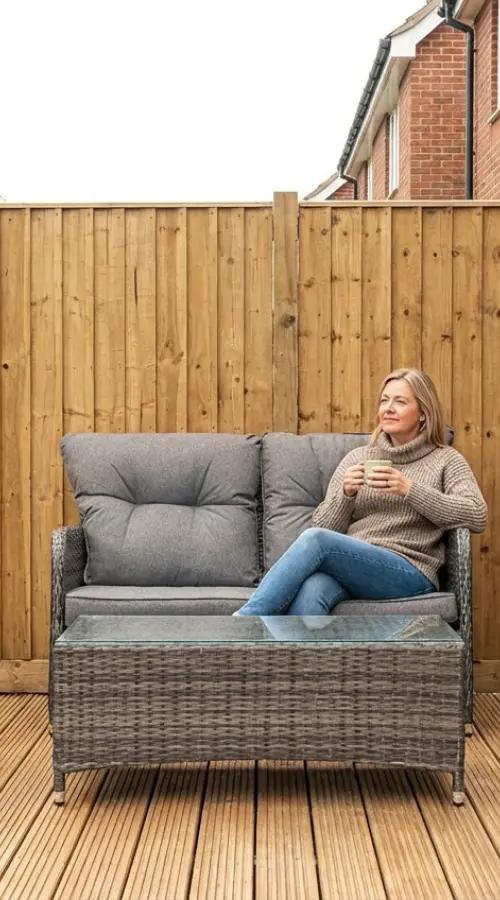 Customer Reviews for Sapcote Sofa Lounge Set Dark Grey Rattan 