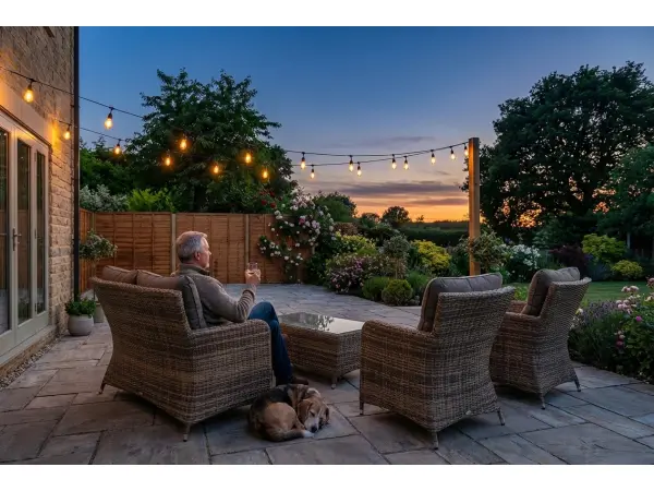 Store the cushions, leave the rest outside