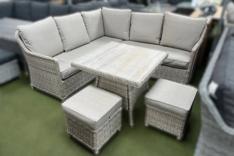 Customer Reviews for Thornby Compact Corner Lounge Set in Natural Rattan